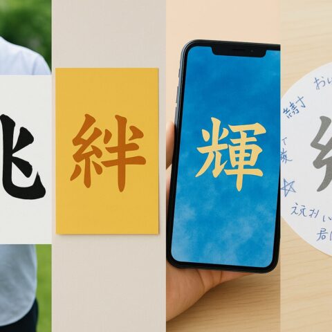 スローガンを一文字で印象づける言葉集|かっこいい・前向き・想いが伝わる漢字アイデア集
